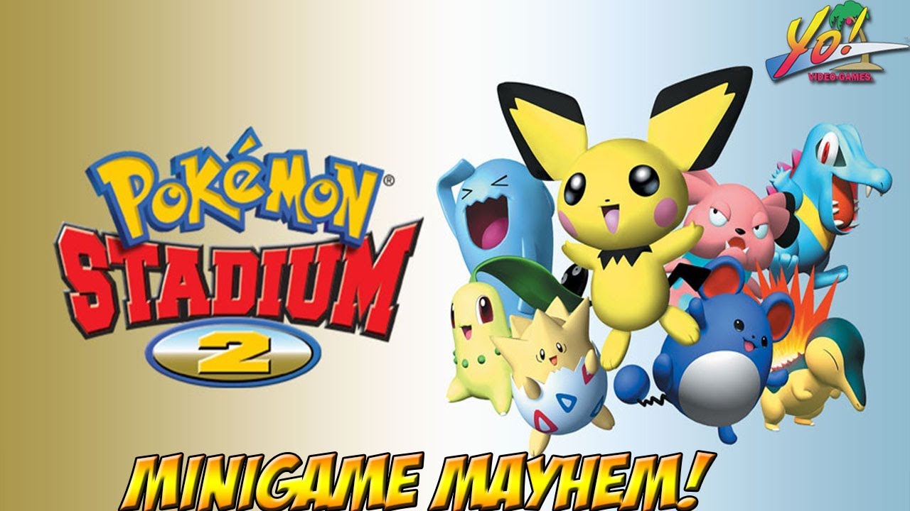 Pokemon Stadium 2! Minigame Mayhem! - YoVideogames