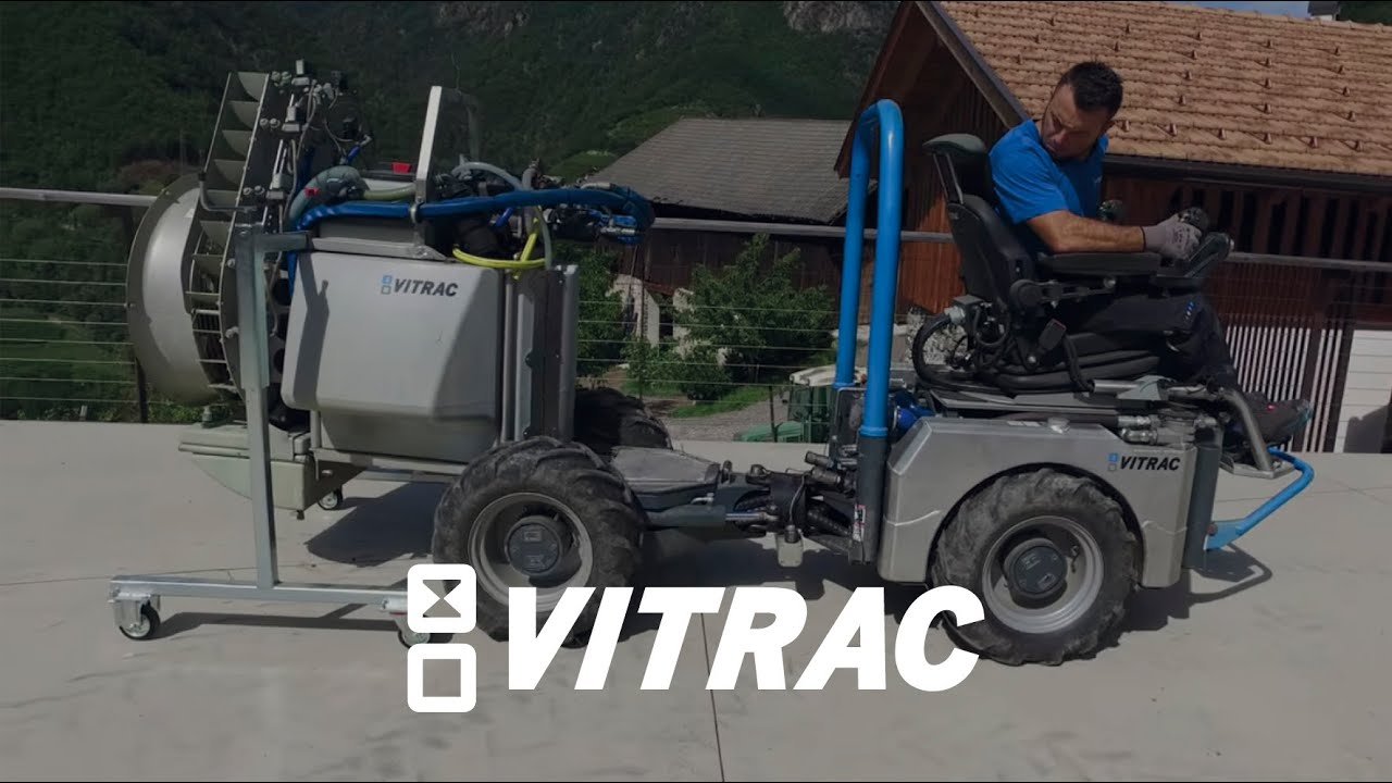 Ger&auml;tetr&auml;ger VITRAC: Spr&uuml;her aufbauen