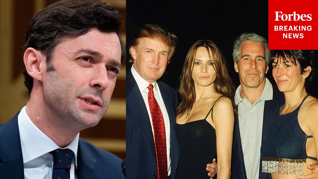 'Used To Party With Jeffrey Epstein!': Jon Ossoff Laces Into Trump For Not Releasing Epstein Files