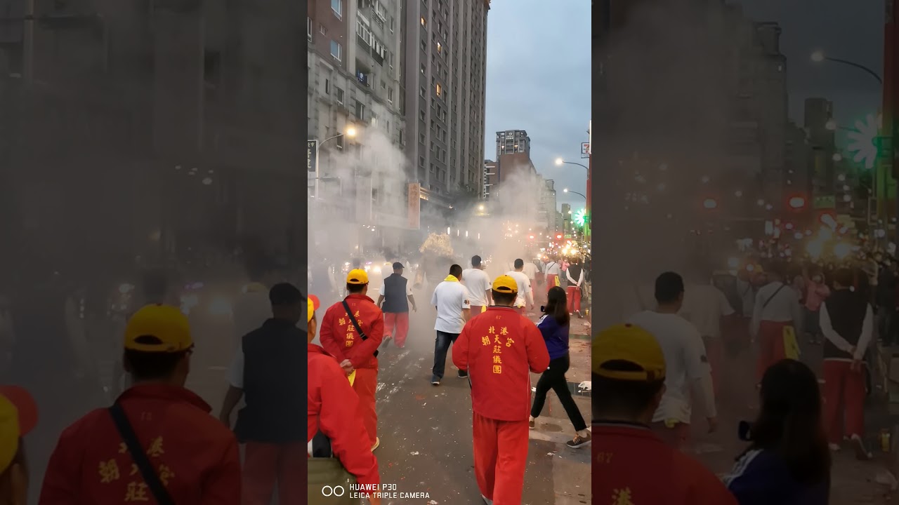北港朝天宮莊儀團走炮網in艋舺
