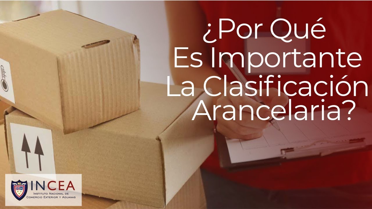 ¿Por Qué Es Importante La Clasificación Arencelaria?