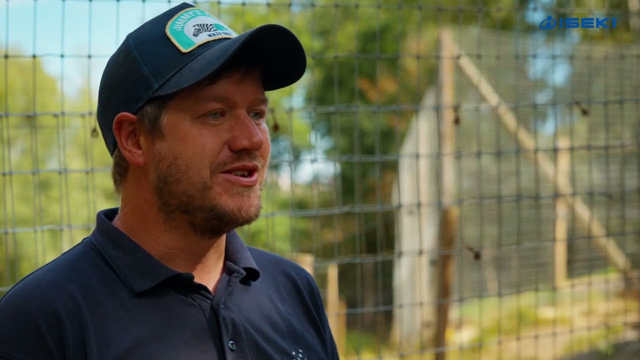 ISEKI Tractors Help Care for the Bears at Jimmy’s Farm & Wildlife Park
