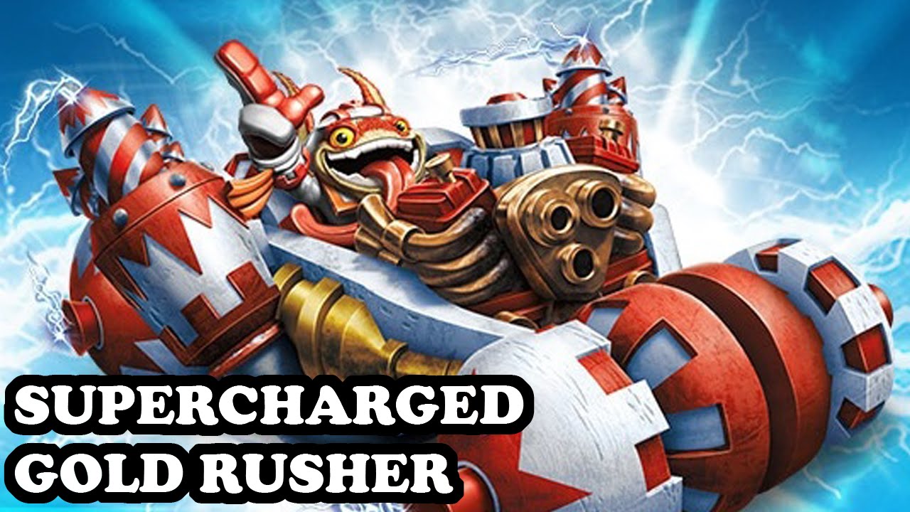 Skylanders Superchargers - Supercharged Gold Rusher GAMEPLAY