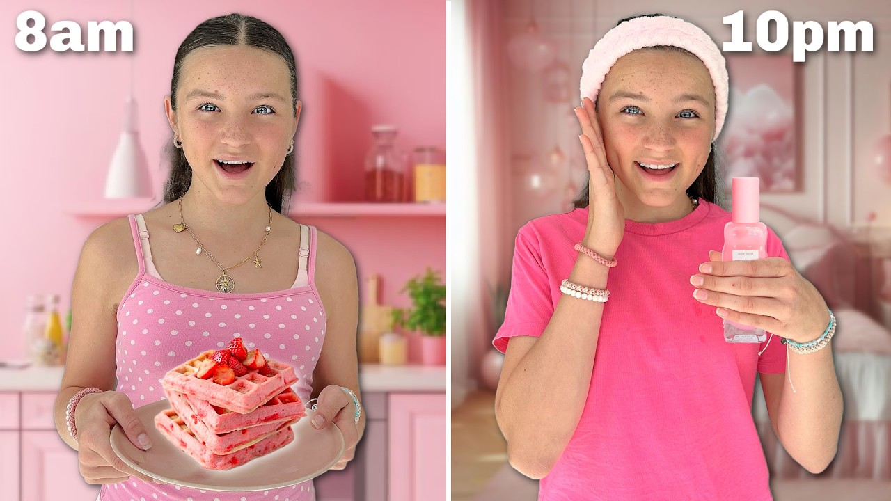 LIVING IN ONE COLOUR FOR 24 HRS CHALLENGE *PINK*