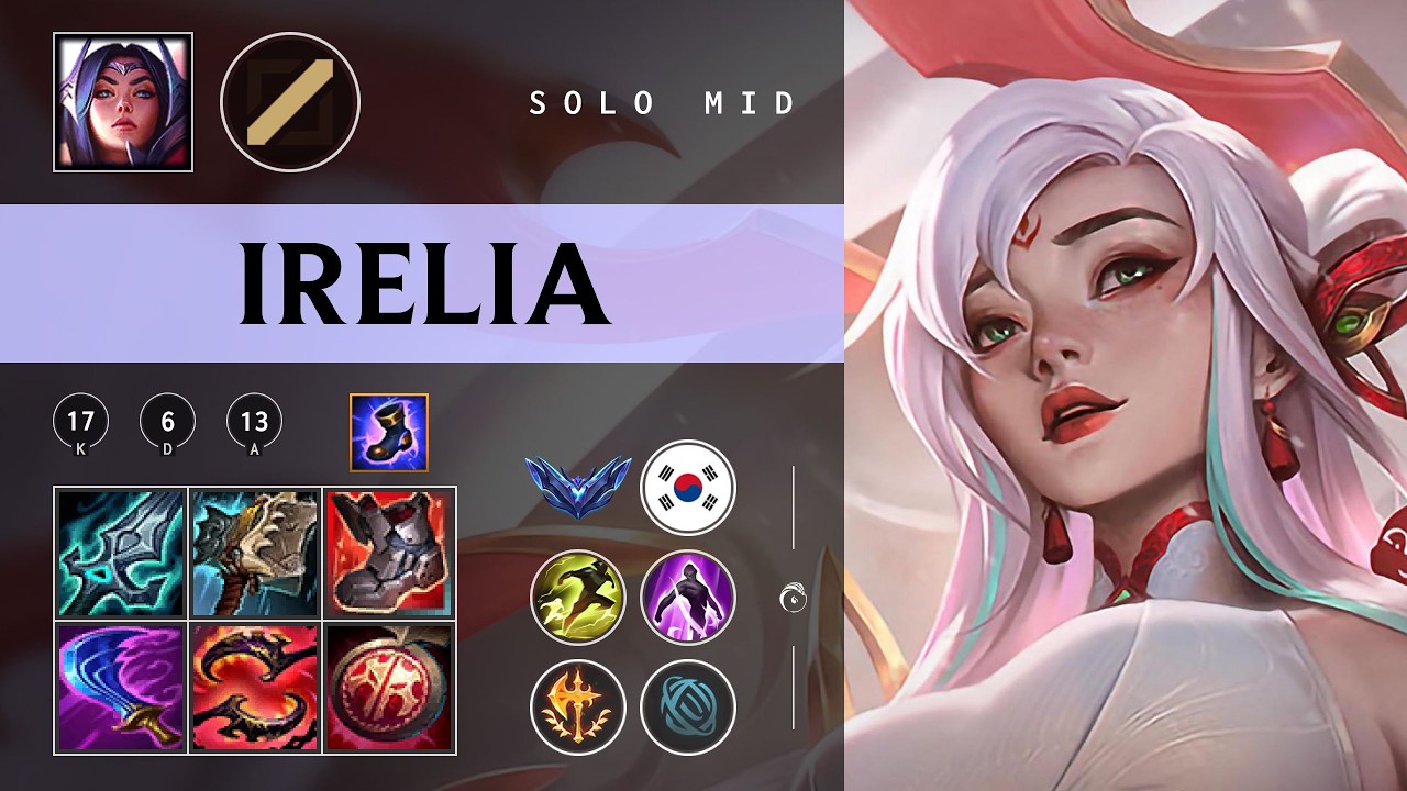 Irelia Mid vs Karthus - KR Diamond Patch 26.03
