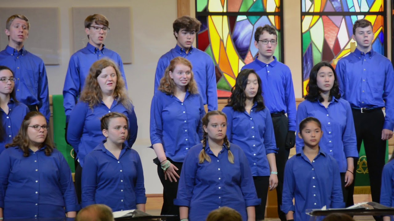 2018 Saviour Teen Choirs Sing - Let Us Sing Jubilate Deo