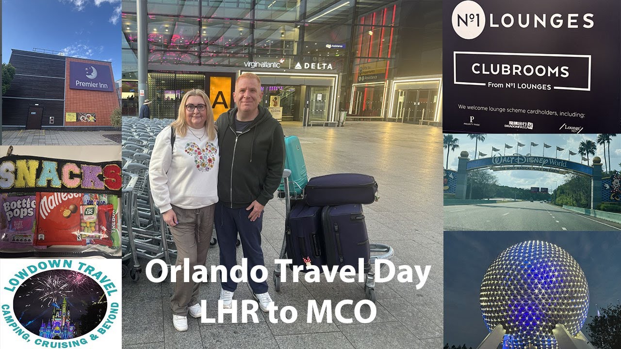 ДЕНЬ ПОЕЗДКИ В ОРЛАНДО 2025! Virgin Atlantic LHR — MCO