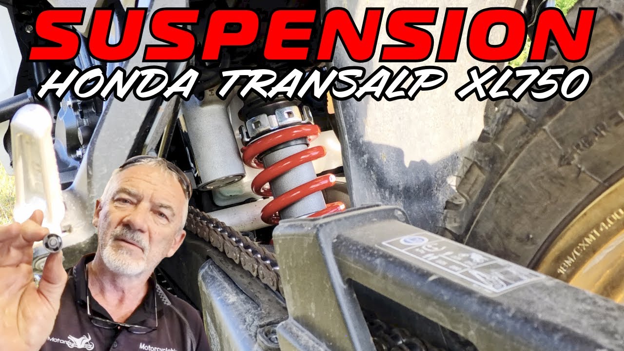 Honda Transalp XL750 Suspension Upgrade by Clive Ward | Performance Test & Review