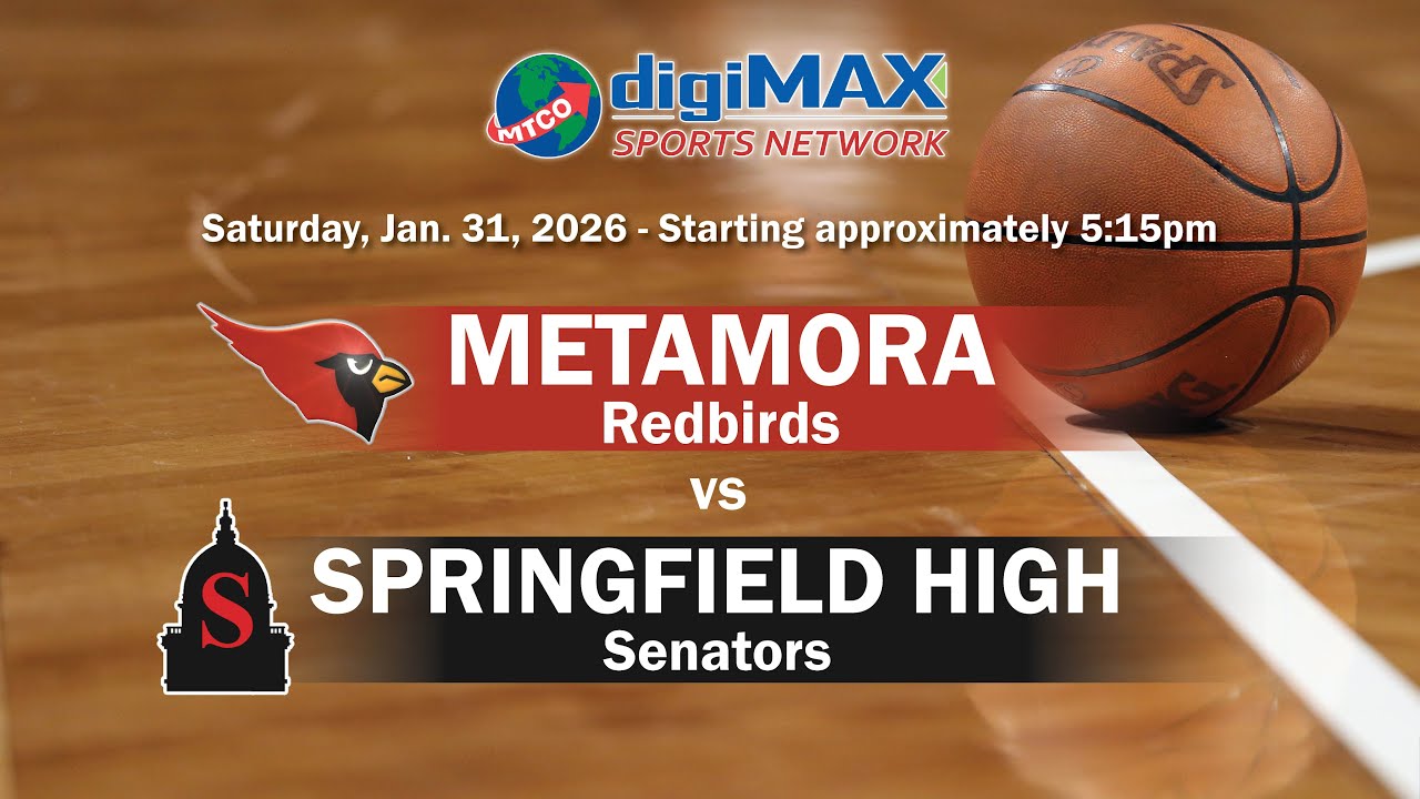 Metamora Redbirds vs Springfield High Senators - LIVE - January 31, 2026