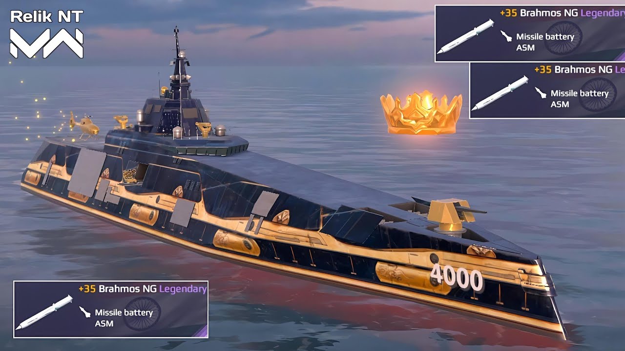 SPS SMART 4000 With Brahmos Ng | Rank Store Items - Modern Warships 
