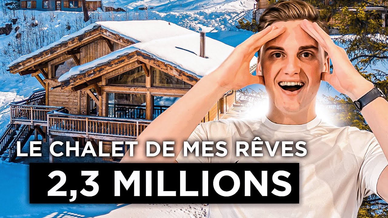 On visite un chalet de luxe à Haute-Nendaz en Suisse pour 2,3 Millions