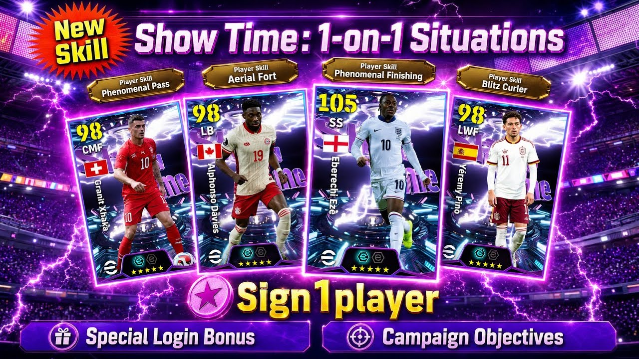Thursday Update Leaks 😱| Big packs loading.💥Big Campaign + Free Showtime & Epic Coming in eFootball