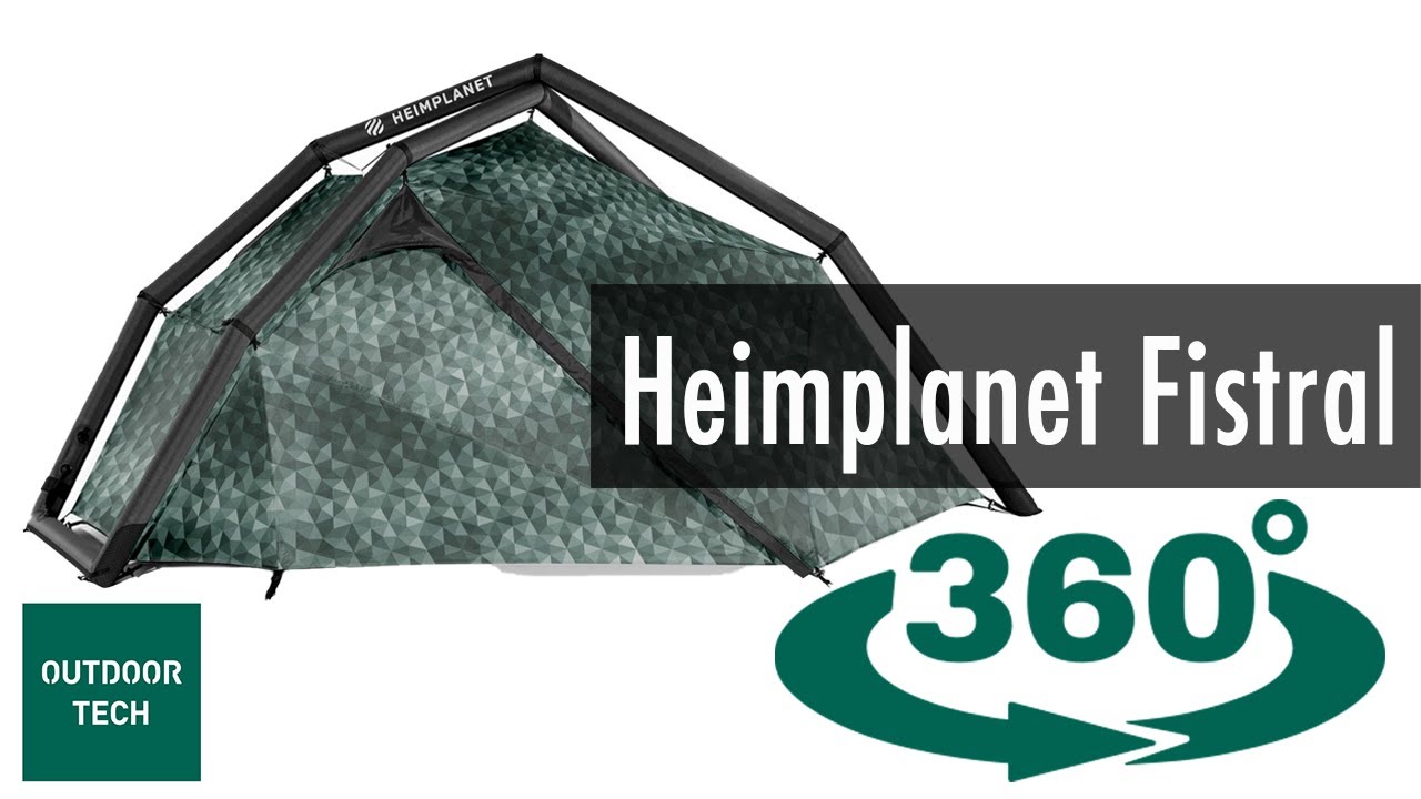 【スマホorPC推奨】Heimplanet Fistral エアフレームテントの内部をVRで公開！【ヘイムプラネット フィストラル】