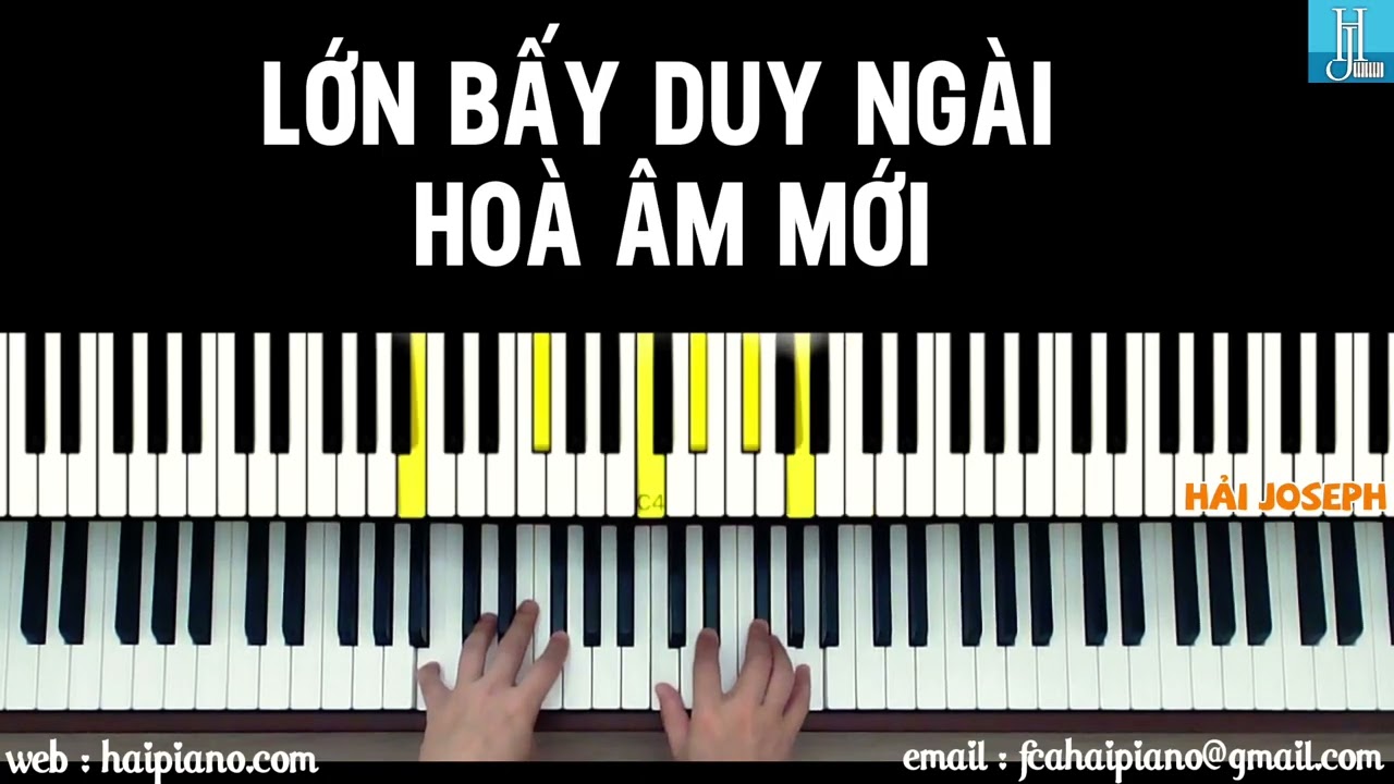 #1 [WORSHIP PIANO] Lớn Bấy Duy Ngài | Hoà âm mới |