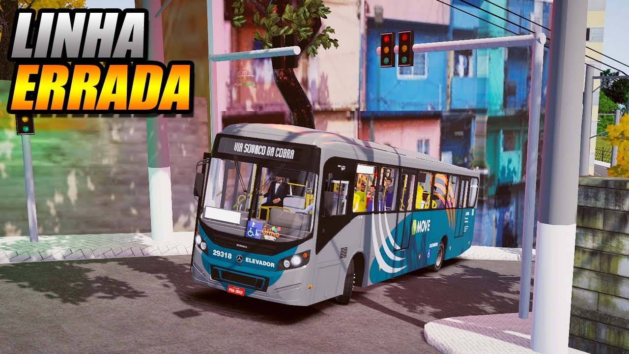 FUI COM ONIBUS ERRADO EM LINHA ERRADA!! MOD LANÇAMENTO - PROTON BUS SIMULATOR - G920