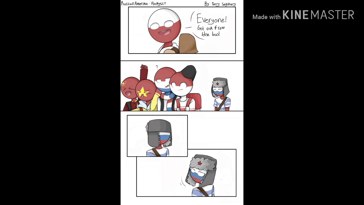 countryhumans russia x america