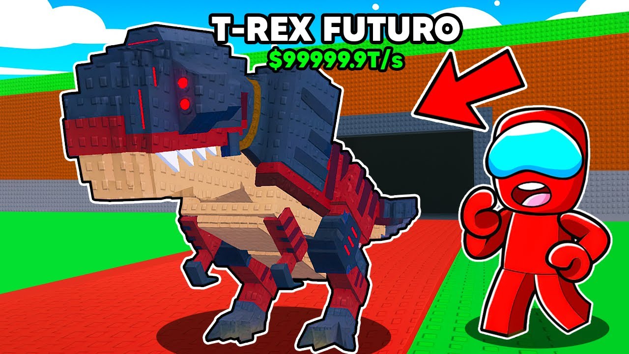Robé a EL T-REX FUTURO y conseguí LOS DINOSAURIOS mas EXCLUSIVOS de STEAL A DINOSAUR en Roblox!