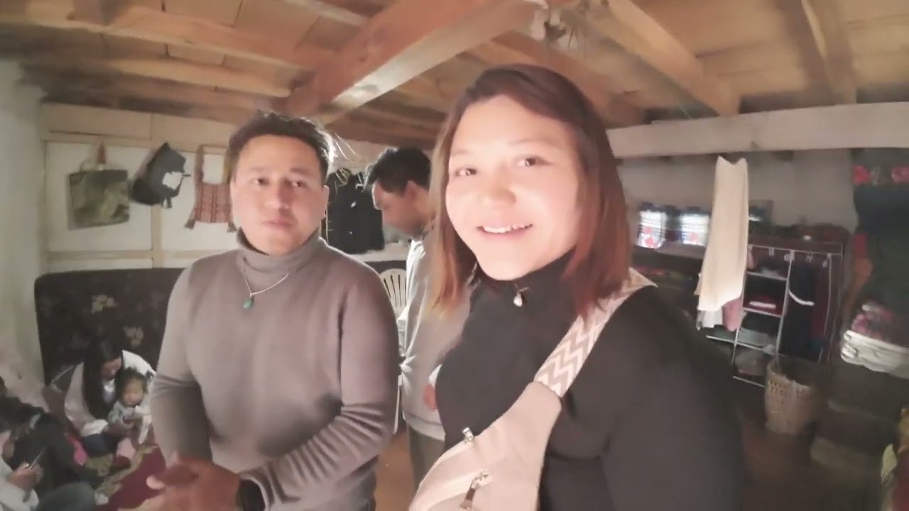 [Hindi] Losar Day- 2 Celebration in Lumpo Village ● Relative sisters' Home 🍾 🥳