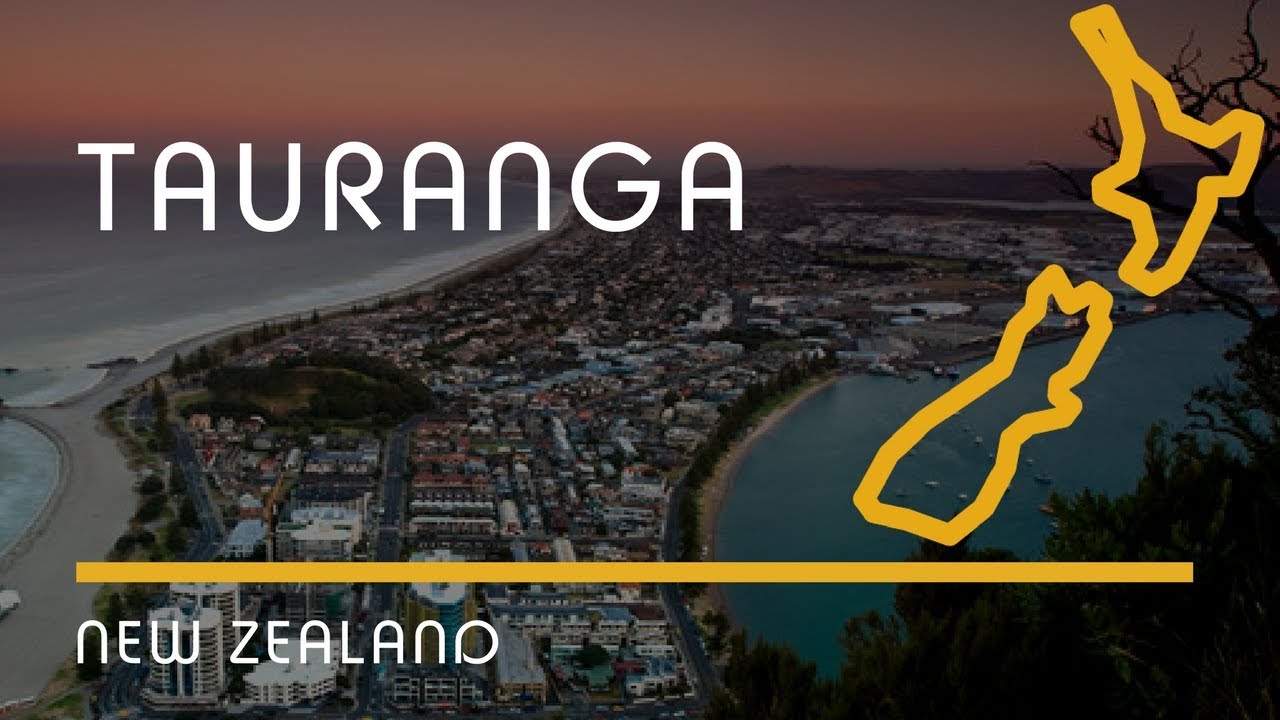Тауранга, обзор города в Новой Зеландии (Tauranga overview, English subtitles)