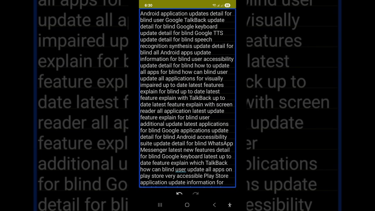 App Updates Are LIVE But Can You See It  The Staged Rollout Secret for blind TalkBack and TTS voices