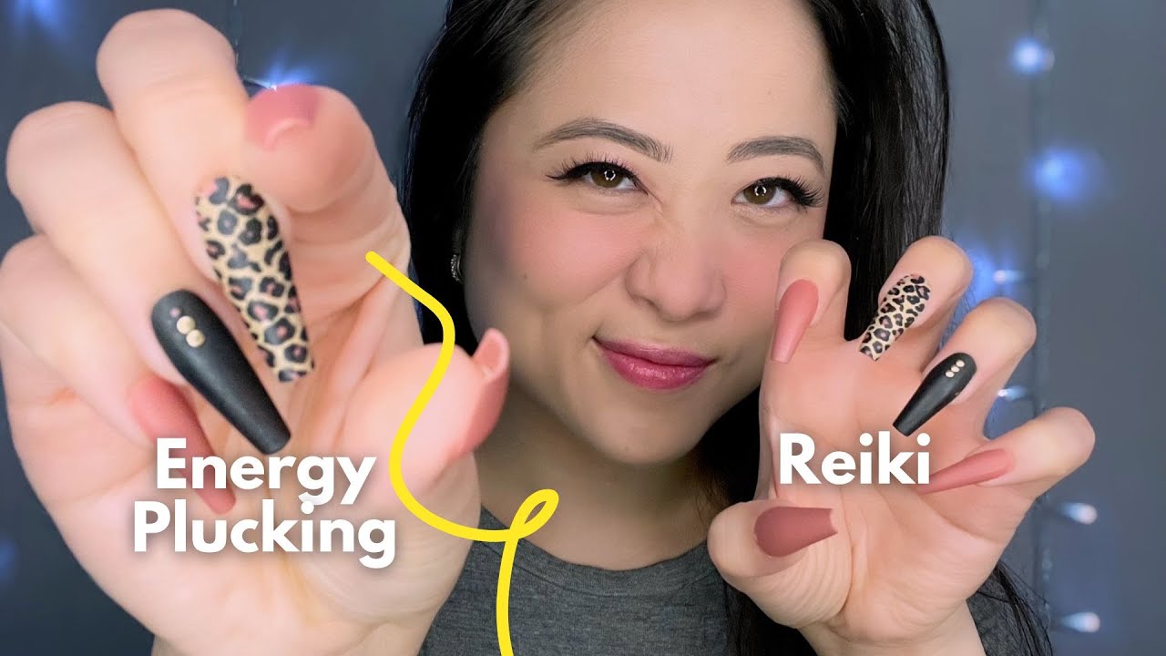 ASMR - Plucking Your Energy Out of your Body (Reiki, Personal Attention, Nail Tapping)