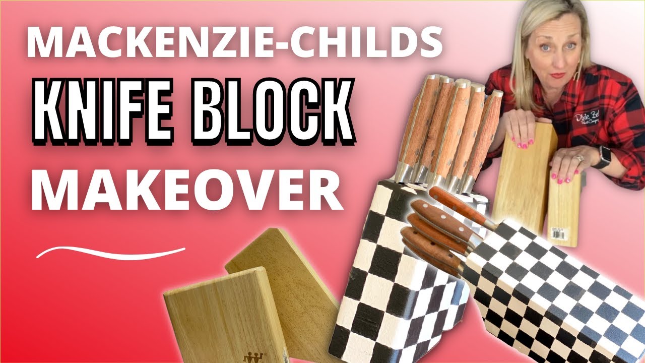 Easy Knife-block upscale // Tracey's Fancy