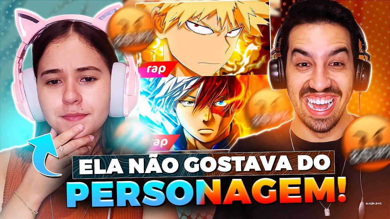 Reagimos ao Rap do Bakugou e ao Rap do Todoroki | (Boku no Hero Academia) | 7 MINUTOZ | React 🔥