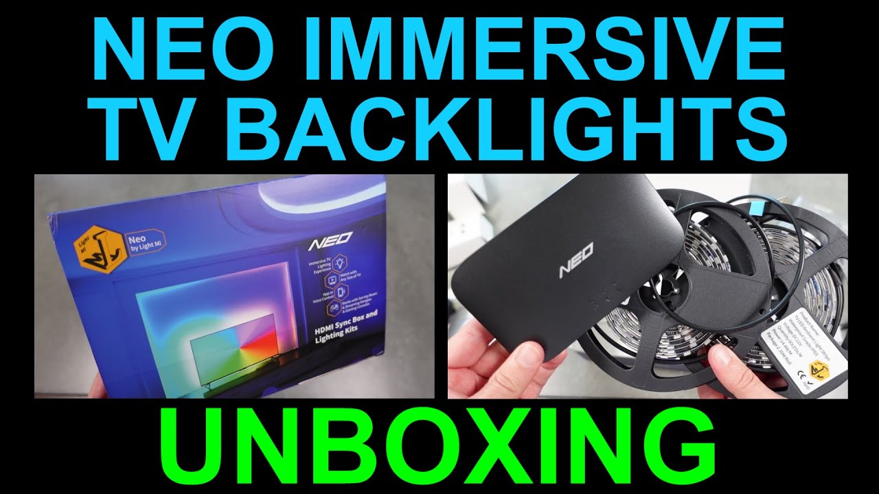 Lytmi (Light Mi) Neo Unboxing Immersive TV Backlight Interactive LED System