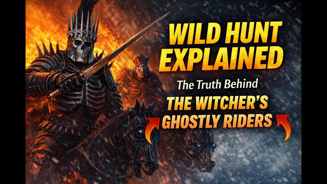 Wild Hunt Explained: The True Story Behind The Witcher’s Ghostly Riders