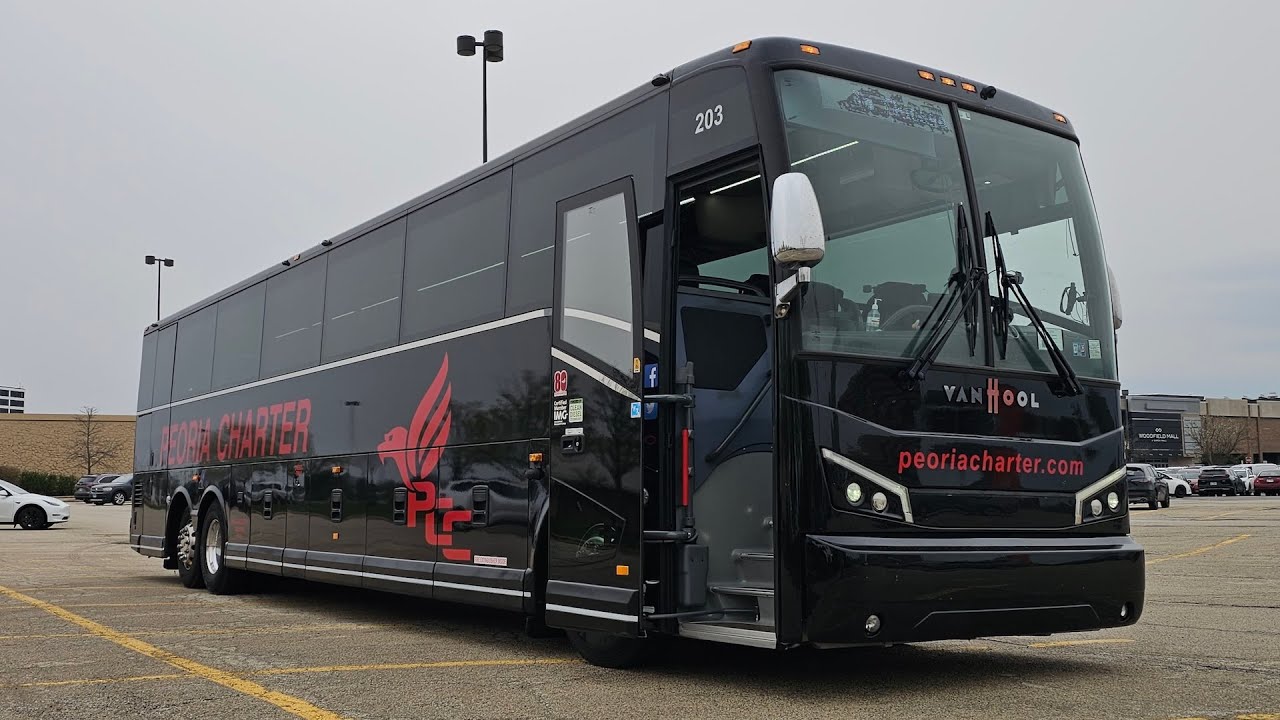 End of Trip Empty Bus - Bus Driver POV 2019 VanHool CX45 Motorcoach