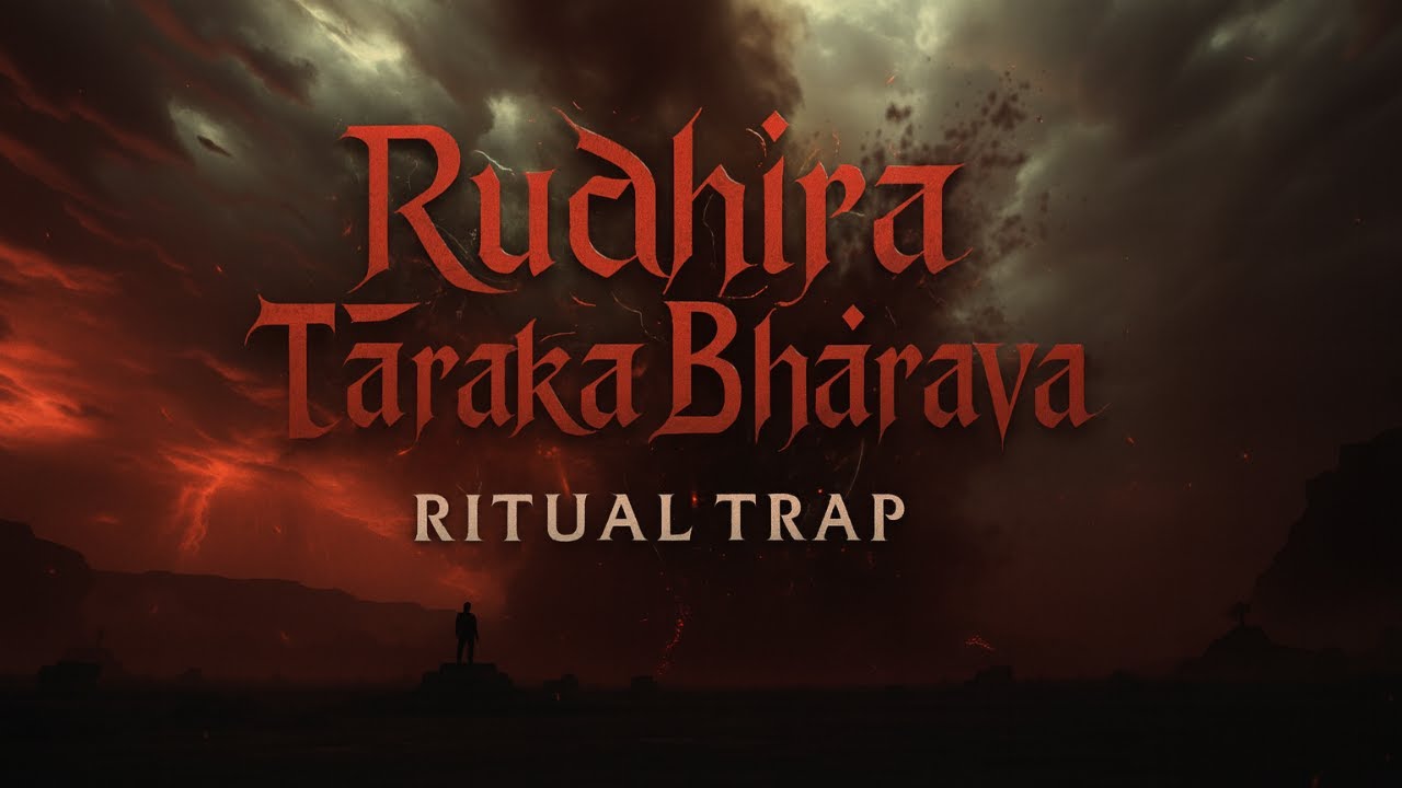 Aghora Beats | Rudhira Tāraka Bhairava &bull; Sitar Trap Music with Tabla 808 Bass Bhairav Trap Mix Dark!