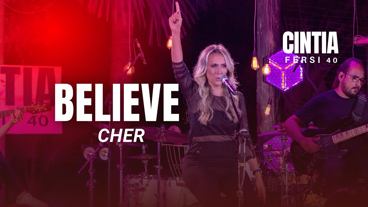 BELIEVE(CHER) - CINTIA FERSI 40 #disco #anos90 #barzinho