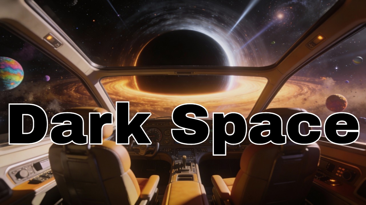 Dark Space Ambient for Focus | Calm Cosmic Background