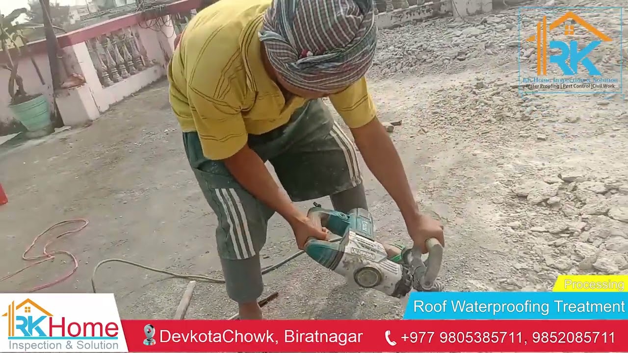 Roof Waterproofing Solution/Biratnagar /Rk Home Solution