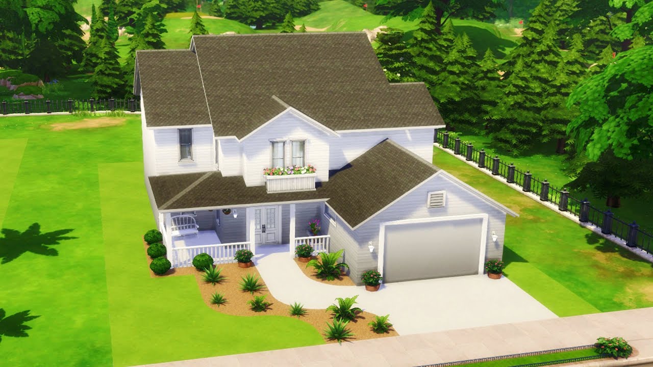 The Sims 4 - Family Home | Speed Build | Family House Building