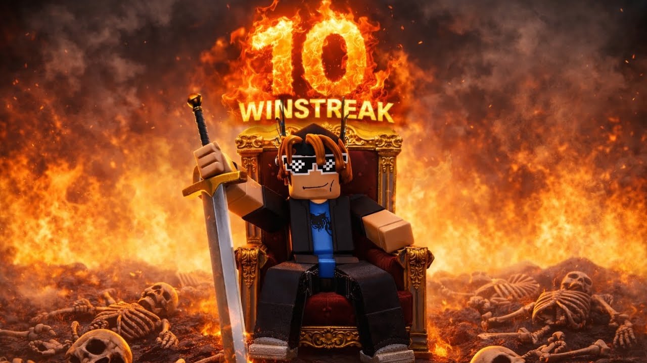 10 wins in a row (roblox bedwars)