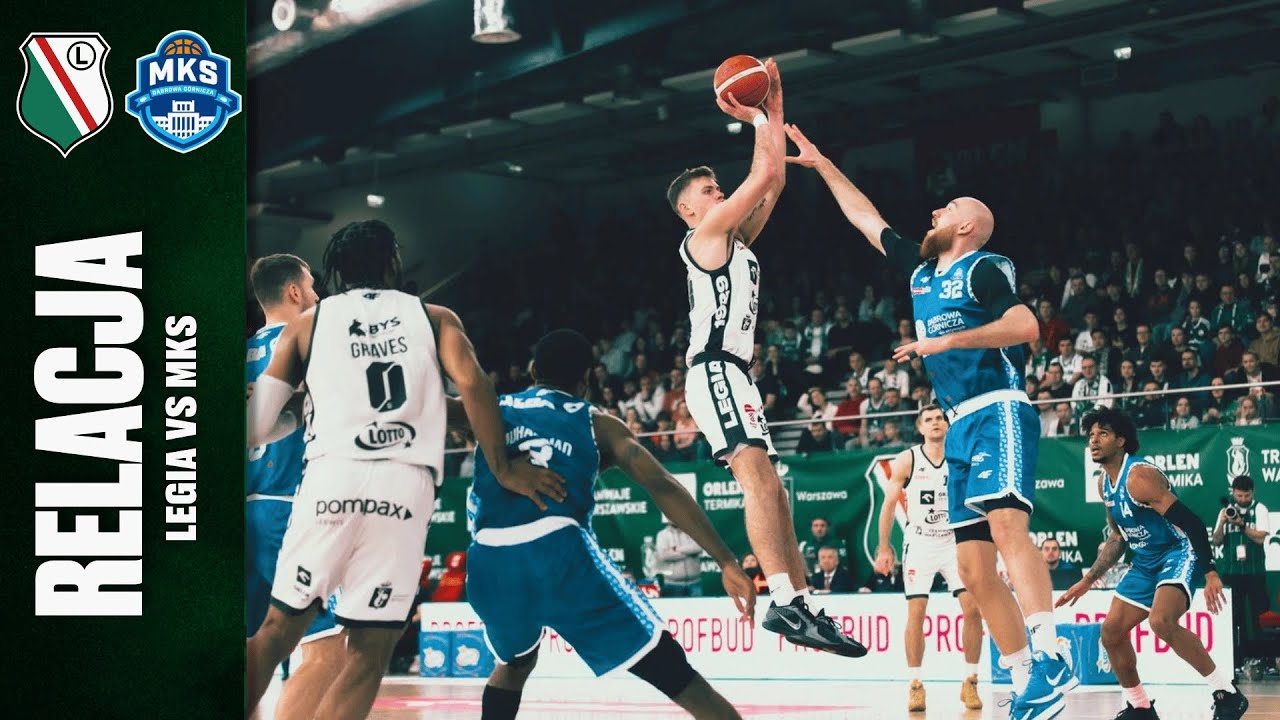 UDANY POCZĄTEK ROKU! | Legia Warszawa vs MKS Dąbrowa Górnicza | 84:63 | LEGIA KOSZ
