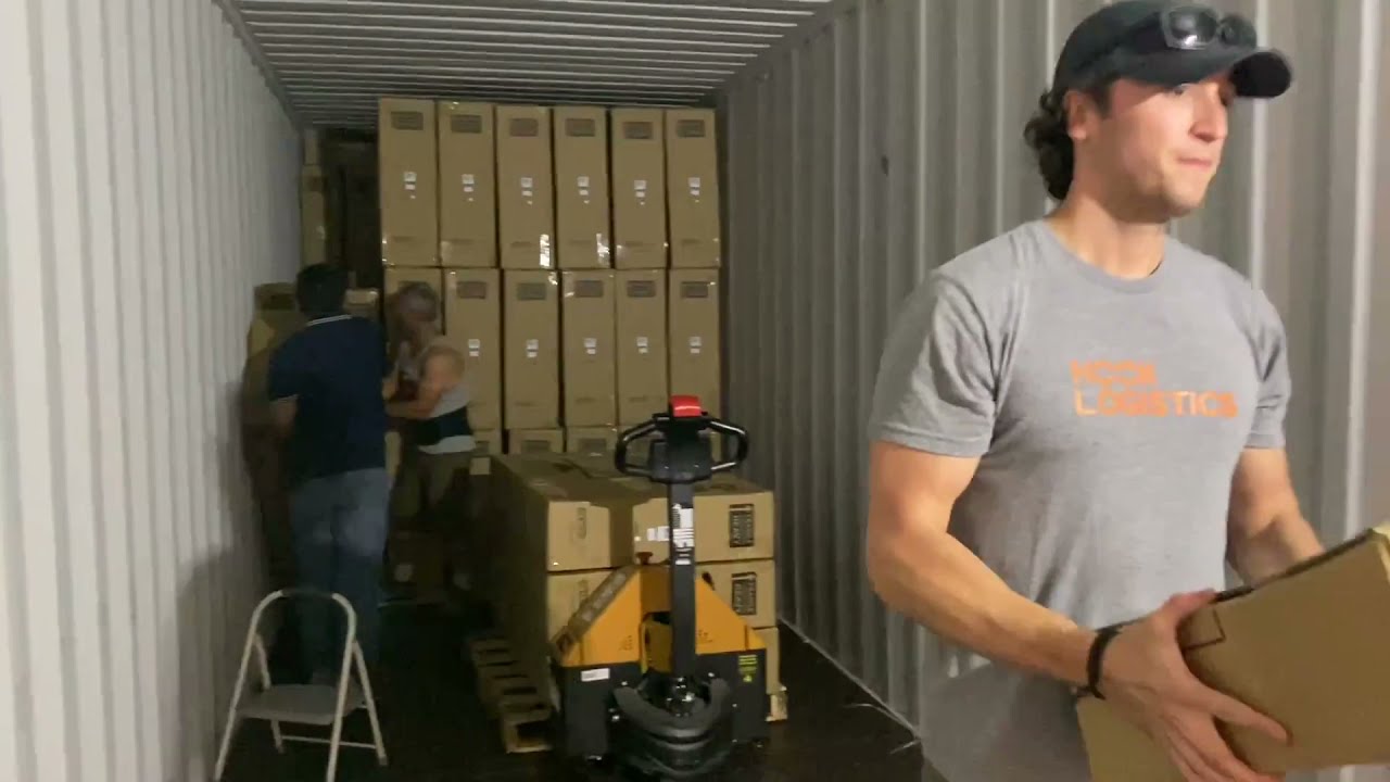 LA Container Unloading - 40' HC (High Cube)