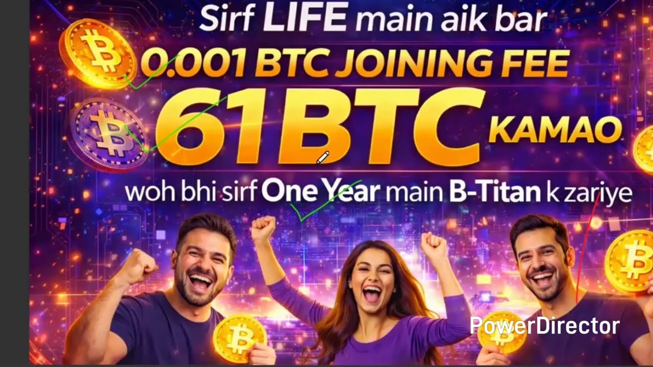Bitcoin Earning Decentralized Ecosystem B-TITAN English Plan Presentation 