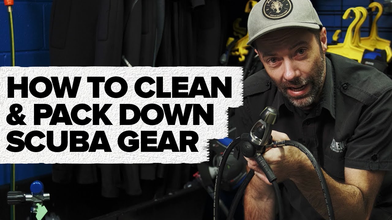 How To Clean & Pack Down Scuba Gear