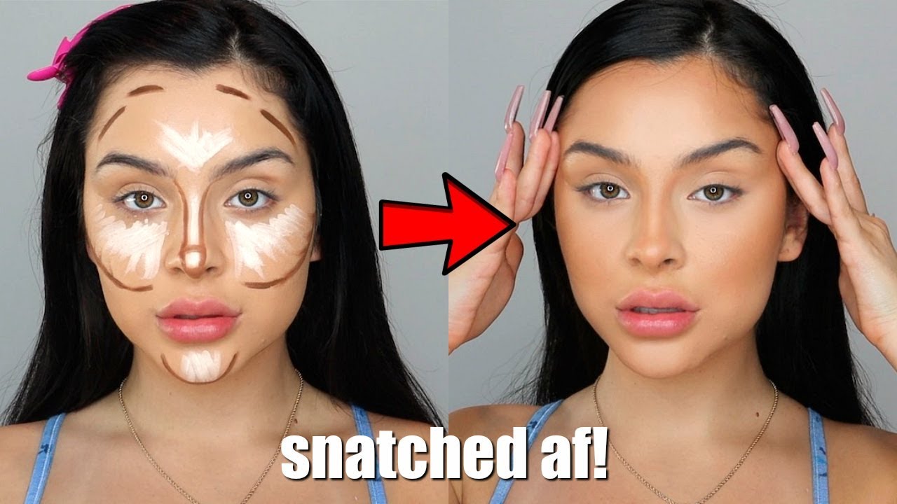 How I contour my face *STEP BY STEP*