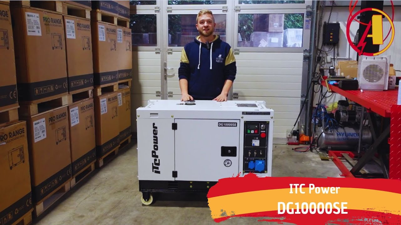 Ademax España - Generador Diesel ITC Power DG10000SE