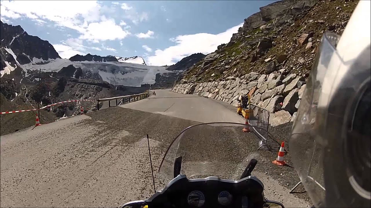 Ötztaler Gletscherstrasse mit Bmw R 1100 RT