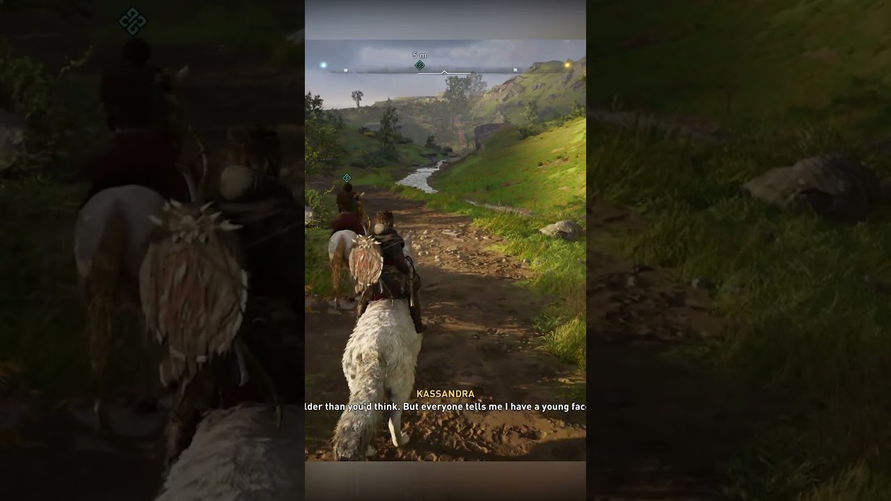 Kassandra Reveals Her Age To Eivor - Assassins Creed Valhalla #shorts #assassinscreed