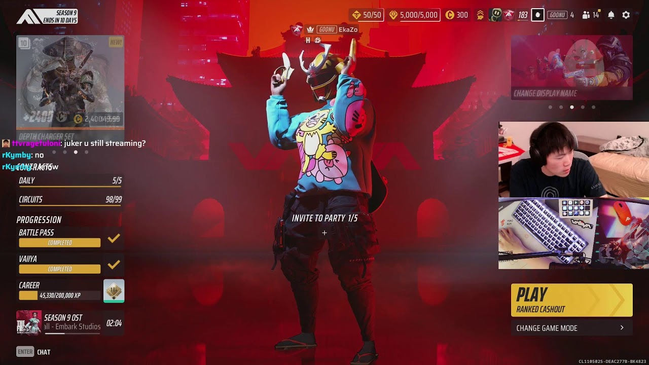 [DROPS ENABLED] chill lil sesh | RANKED TOP 10 | GOO GUN MAIN | EMBARK PARTNER