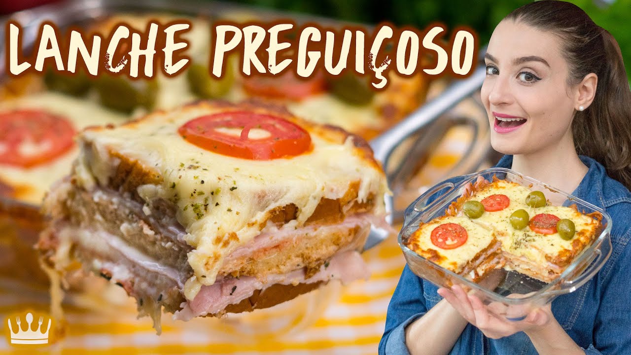 LANCHE DE PREGUIÇOSO: Bauru com Pão de Forma (Lanchão de Forno!) - Cozinha do Bom Gosto - Gabi Rossi