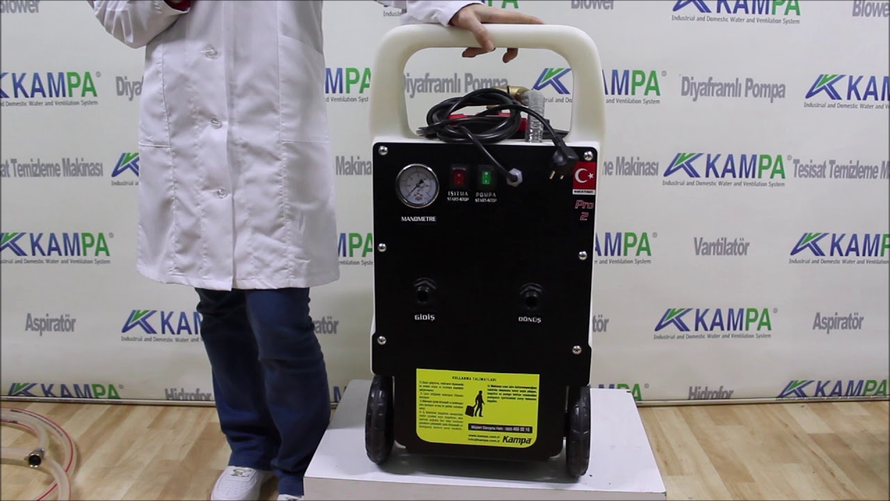 Kampa Pro 2 Petek Temizleme Makinası Tanıtım Videosu