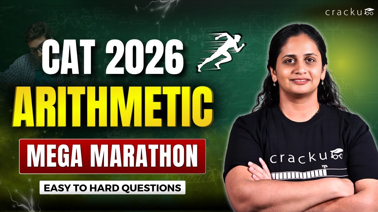 CAT 2026 Arithmetic Mega Marathon | Complete Arithmetic Revision for CAT | Sayali Ma’am