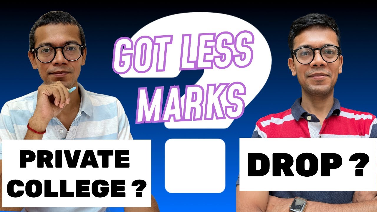 What should I do- private college ya drop | aiapget | aaccc counselling