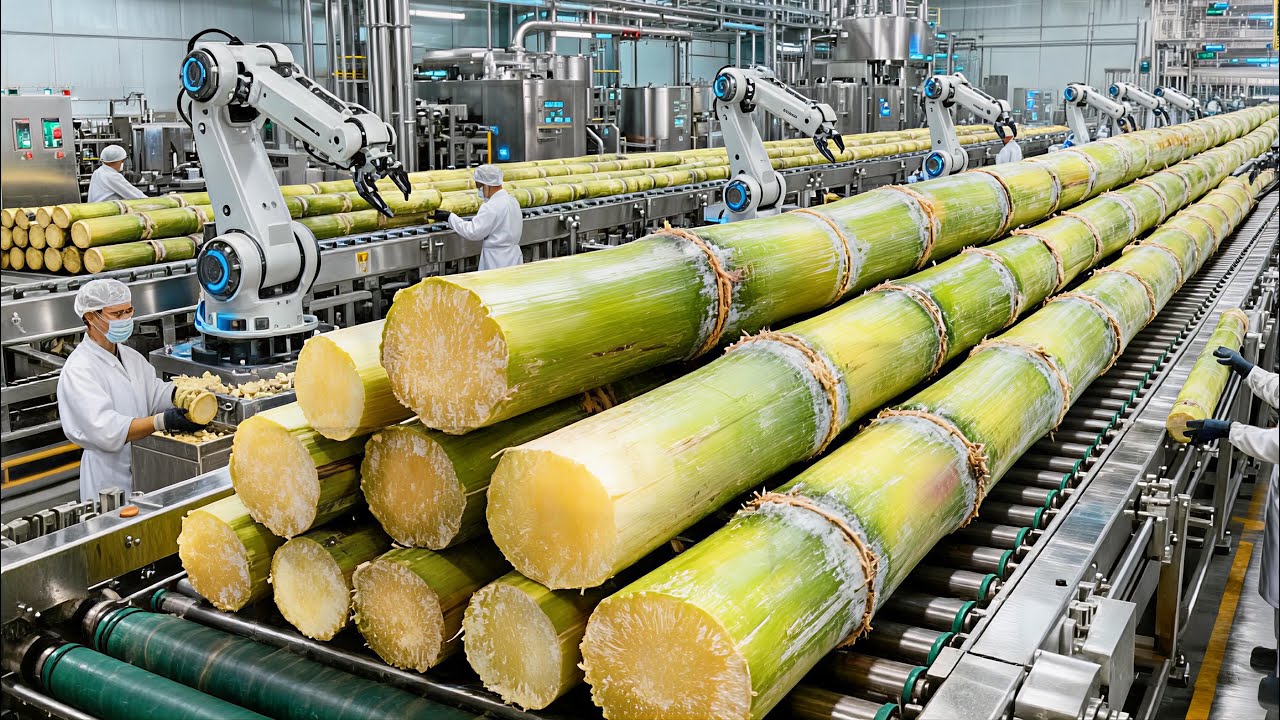 Inside a Sugar Factory Modern Sugar Manufacturing Process Explained